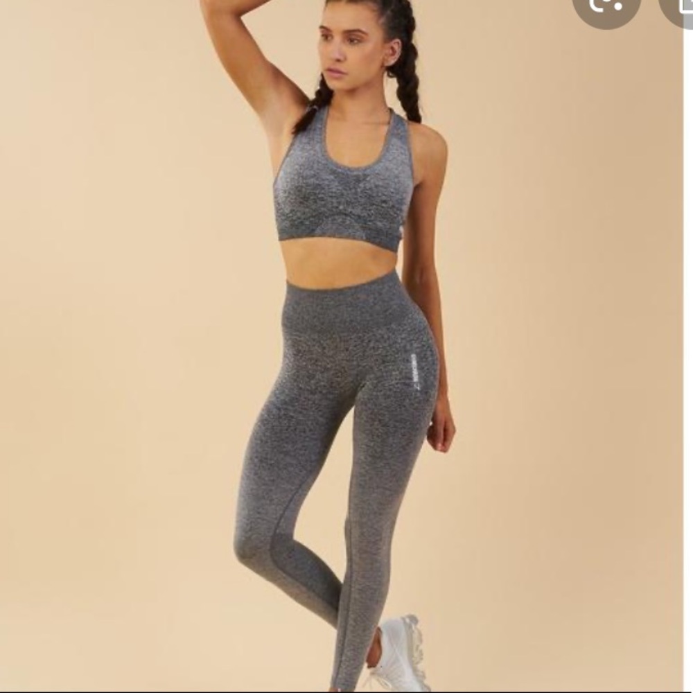 Gymshark ombré seamless sports bra